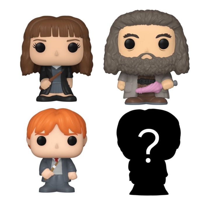 Hermione, Hagrid, Ron and mystery chase - Funko Bitty Pop! - Harry Potter