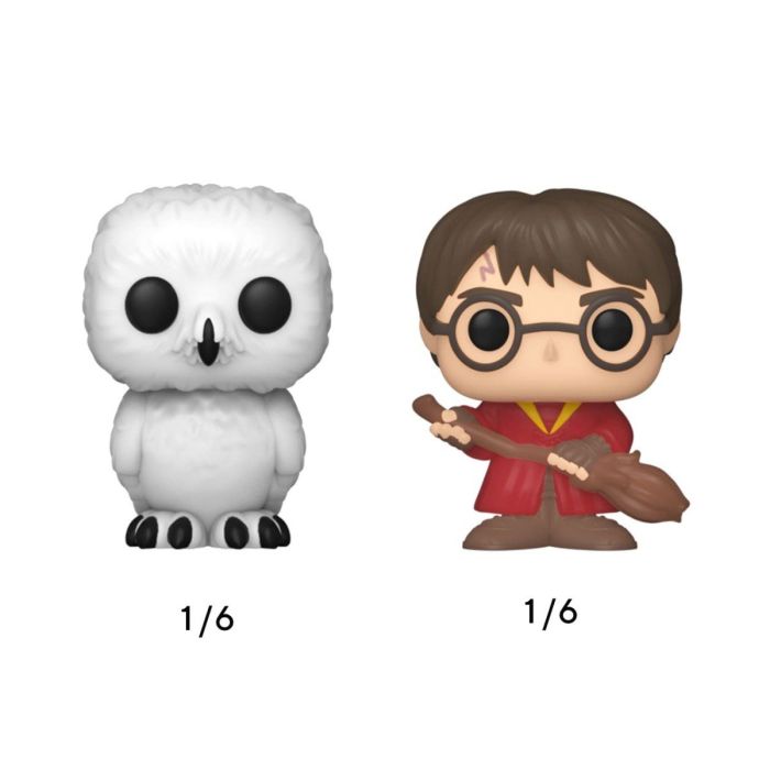 Dumbledore, Nearly Headless Nick, McGonagall and mystery chase - Funko Bitty Pop! - Harry Potter