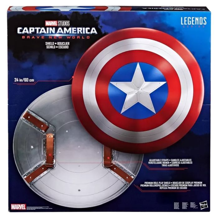 Captain America Brave New World - Captain America Legend Premium Shield 60 cm