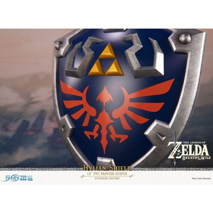 The Legend of Zelda: Breath of the Wild - Hylian Shield PVC Statue