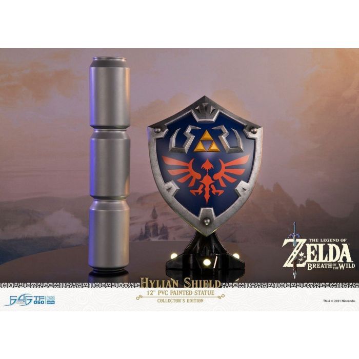 The Legend of Zelda: Breath of the Wild - Hylian Shield PVC Statue Collector's Edition