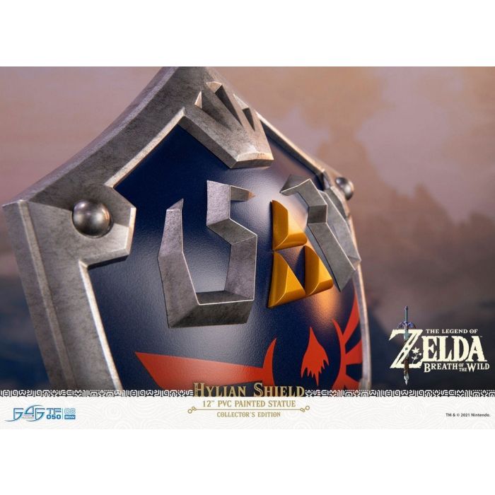 The Legend of Zelda: Breath of the Wild - Hylian Shield PVC Statue Collector's Edition