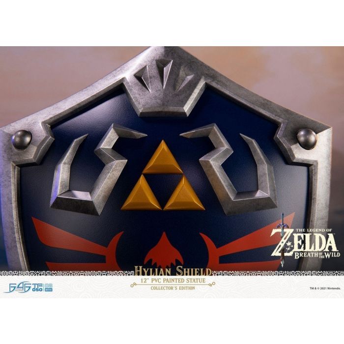 The Legend of Zelda: Breath of the Wild - Hylian Shield PVC Statue Collector's Edition