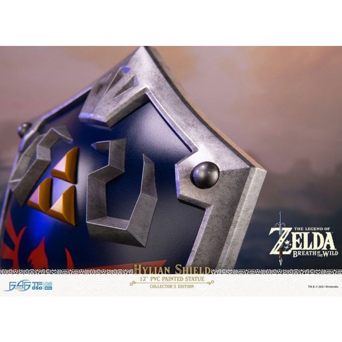 The Legend of Zelda: Breath of the Wild - Hylian Shield PVC Statue Collector's Edition