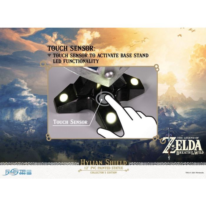 The Legend of Zelda: Breath of the Wild - Hylian Shield PVC Statue Collector's Edition