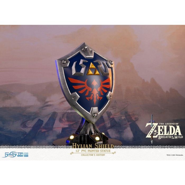 The Legend of Zelda: Breath of the Wild - Hylian Shield PVC Statue Collector's Edition