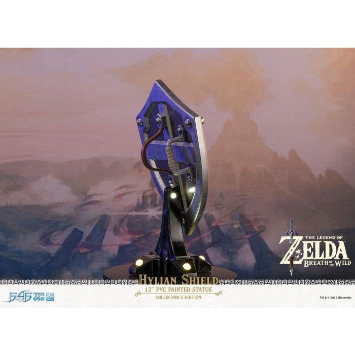The Legend of Zelda: Breath of the Wild - Hylian Shield PVC Statue Collector's Edition