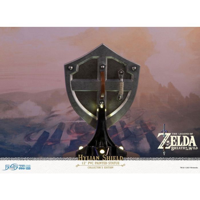 The Legend of Zelda: Breath of the Wild - Hylian Shield PVC Statue Collector's Edition