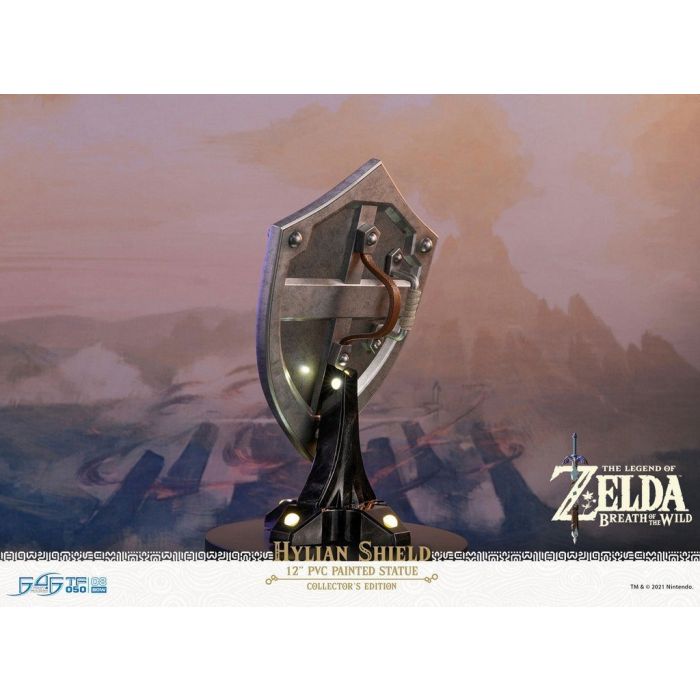 The Legend of Zelda: Breath of the Wild - Hylian Shield PVC Statue Collector's Edition