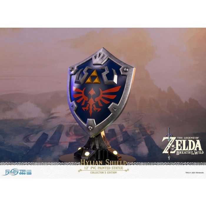 The Legend of Zelda: Breath of the Wild - Hylian Shield PVC Statue Collector's Edition