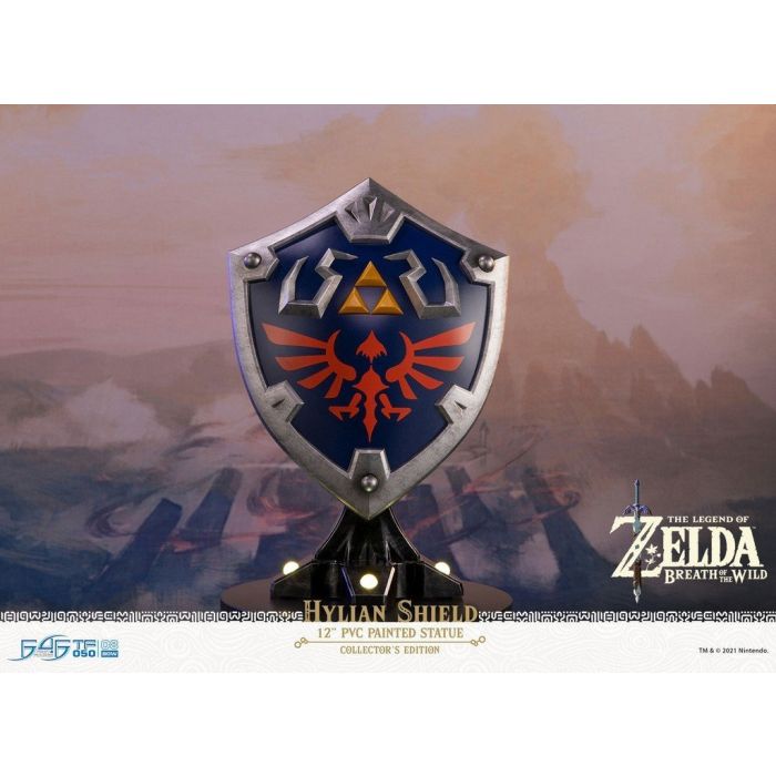 The Legend of Zelda: Breath of the Wild - Hylian Shield PVC Statue Collector's Edition