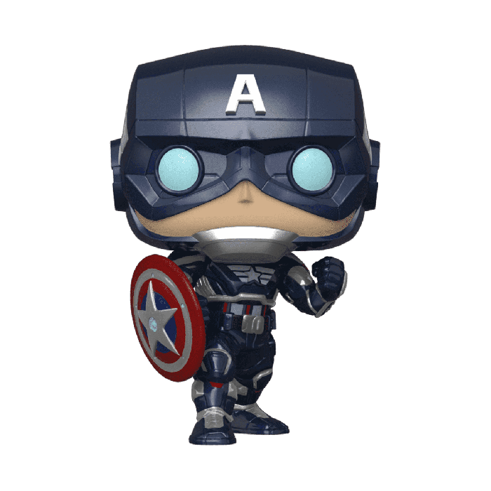 Captain America (Stark Tech Suit) - Funko Pop! - Avengers Game