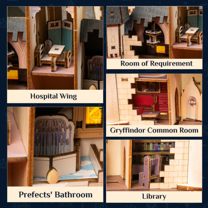 Harry Potter 3D Wooden Model Kit - Hogwarts The Great Hall - Puremind