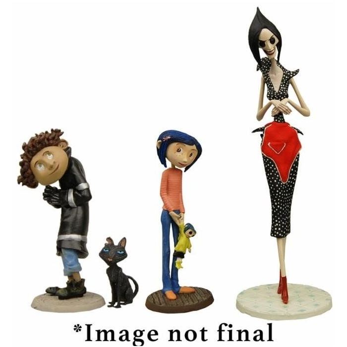 Coraline: figurine set 4-pack