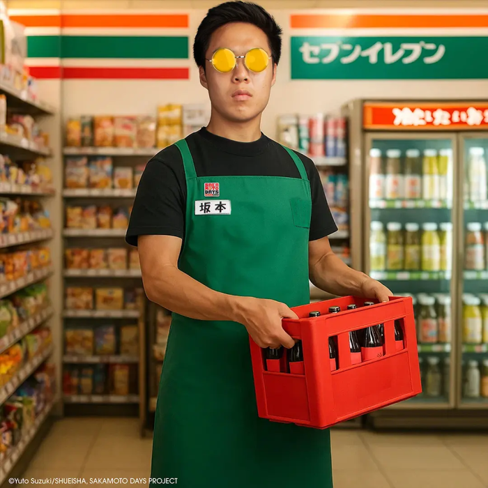 Sakamoto Days Apron/Schort + Pin