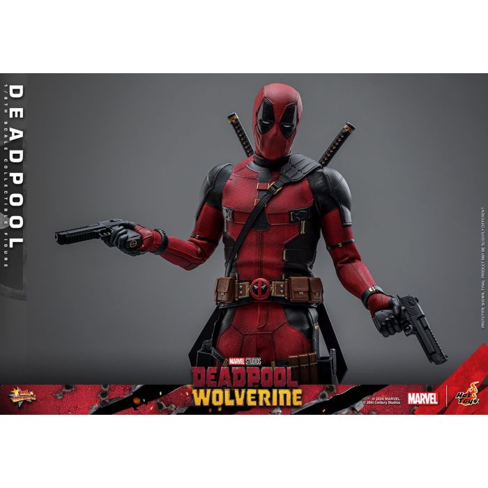 Deadpool 1:6 Scale Figure - Hot Toys - Deadpool & Wolverine