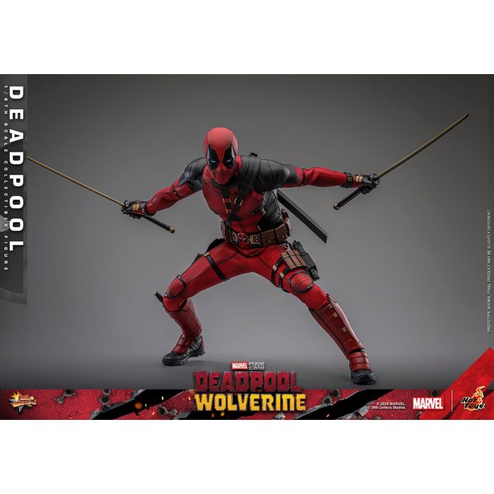 Deadpool 1:6 Scale Figure - Hot Toys - Deadpool & Wolverine