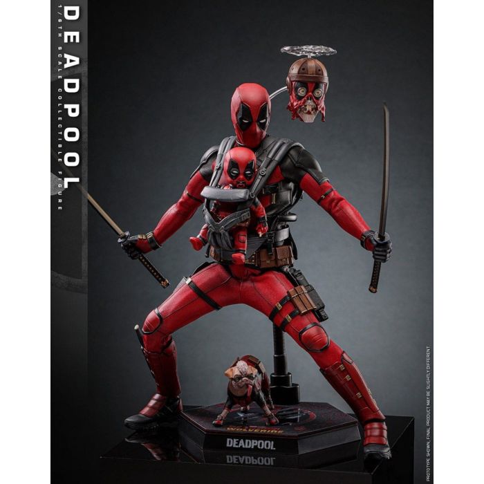 Deadpool 1:6 Scale Figure - Hot Toys - Deadpool & Wolverine