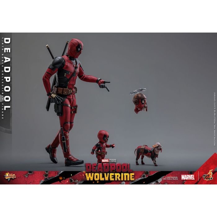 Deadpool 1:6 Scale Figure - Hot Toys - Deadpool & Wolverine