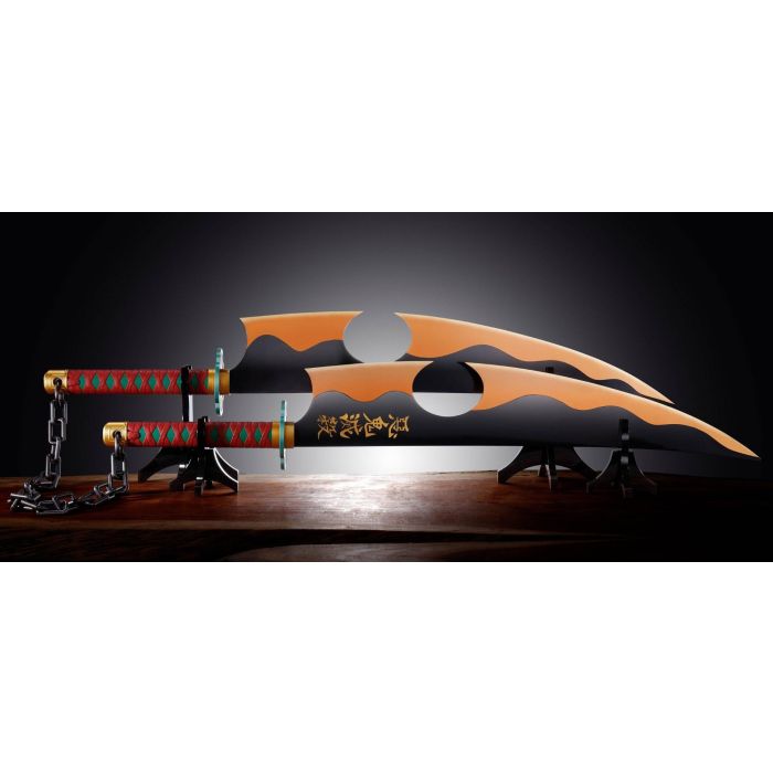 Tengen Uzui Nichirin Swords - Bandai Tamashii Nations - Demon Slayer