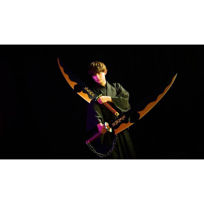 Tengen Uzui Nichirin Swords - Bandai Tamashii Nations - Demon Slayer