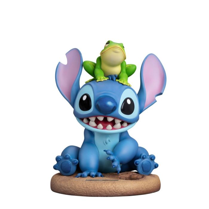 Stitch with Frog - Disney Master Craft Statue - Lilo and Stitch