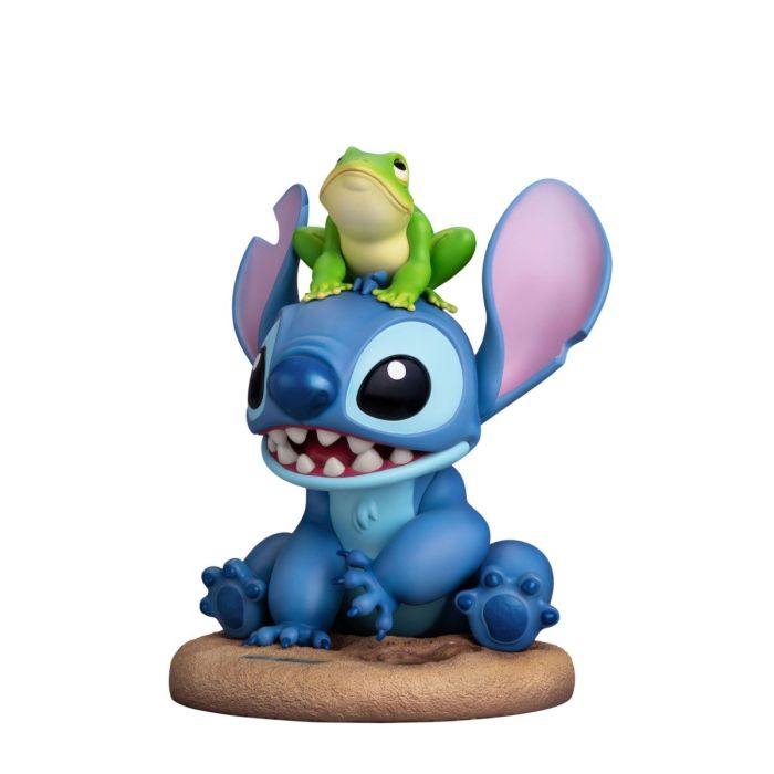 Stitch with Frog - Disney Master Craft Statue - Lilo and Stitch