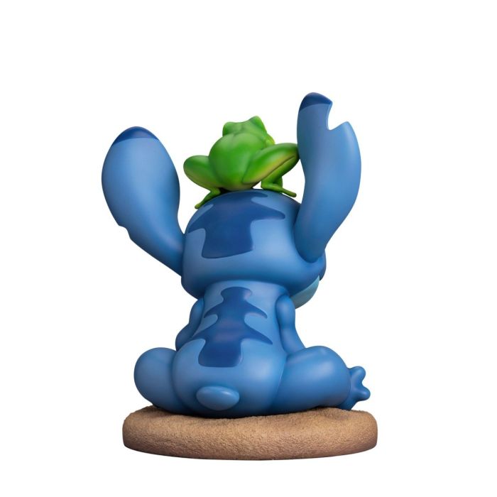 Stitch with Frog - Disney Master Craft Statue - Lilo and Stitch