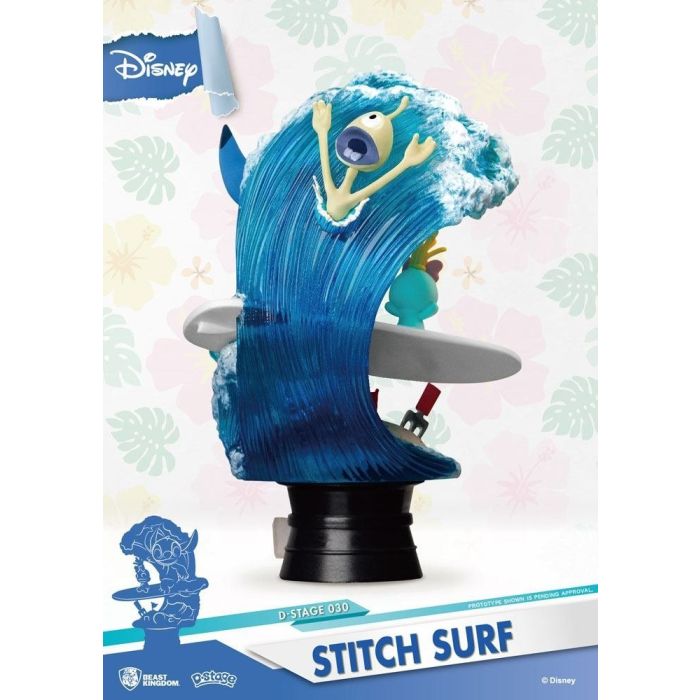 Disney Select: Stitch Surf Diorama