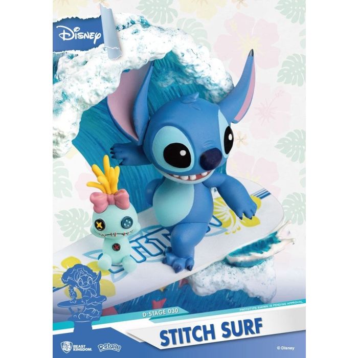 Disney Select: Stitch Surf Diorama