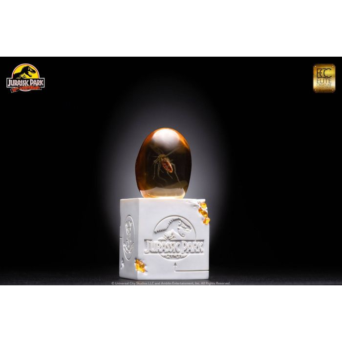 Elephant Mosquito in Amber Statue - Elite Creature Collectibles - Jurassic Park