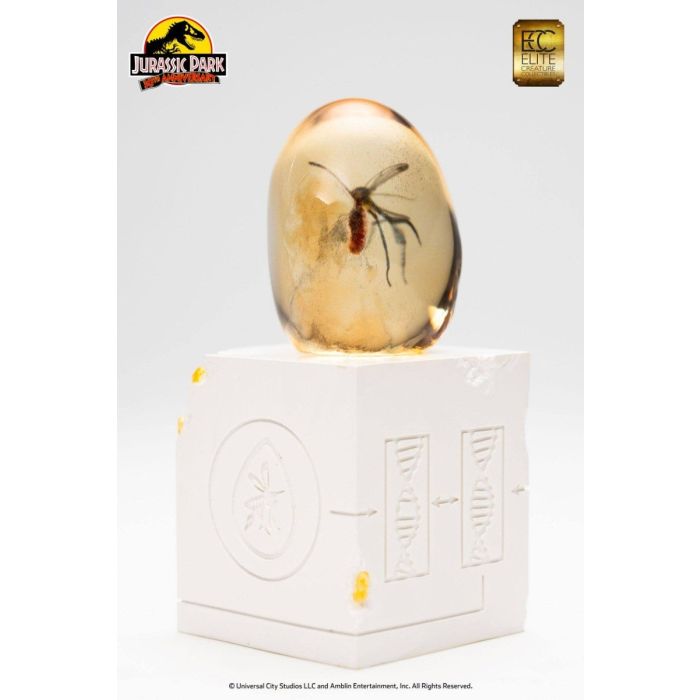 Elephant Mosquito in Amber Statue - Elite Creature Collectibles - Jurassic Park