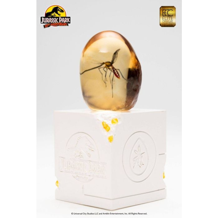 Elephant Mosquito in Amber Statue - Elite Creature Collectibles - Jurassic Park