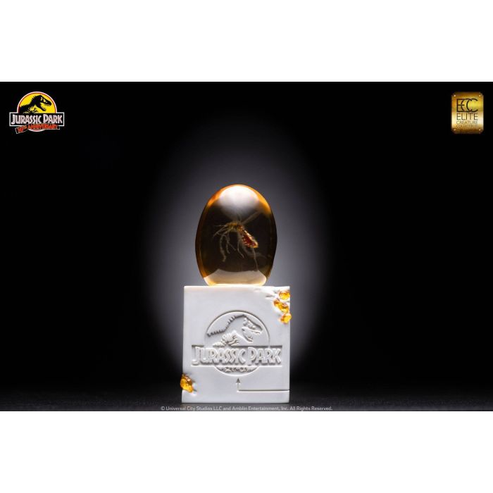 Elephant Mosquito in Amber Statue - Elite Creature Collectibles - Jurassic Park