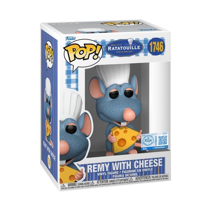 Ratatouille - Funko Pop! Disney - Remy with cheese