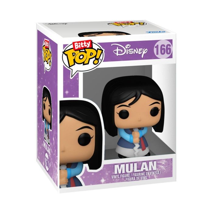 Ariel, Mulan, Tiana and mystery chase - Funko Bitty Pop! - Disney