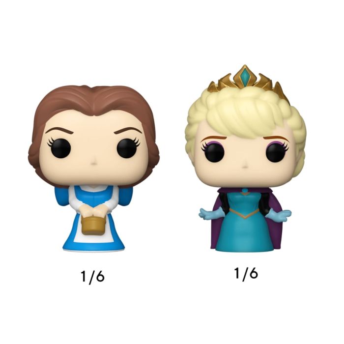 Ariel, Mulan, Tiana and mystery chase - Funko Bitty Pop! - Disney
