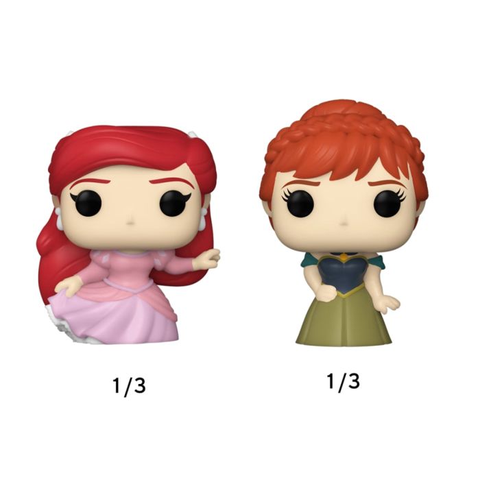 Rapunzel, Merida, Moana and mystery chase - Funko Bitty Pop! - Disney