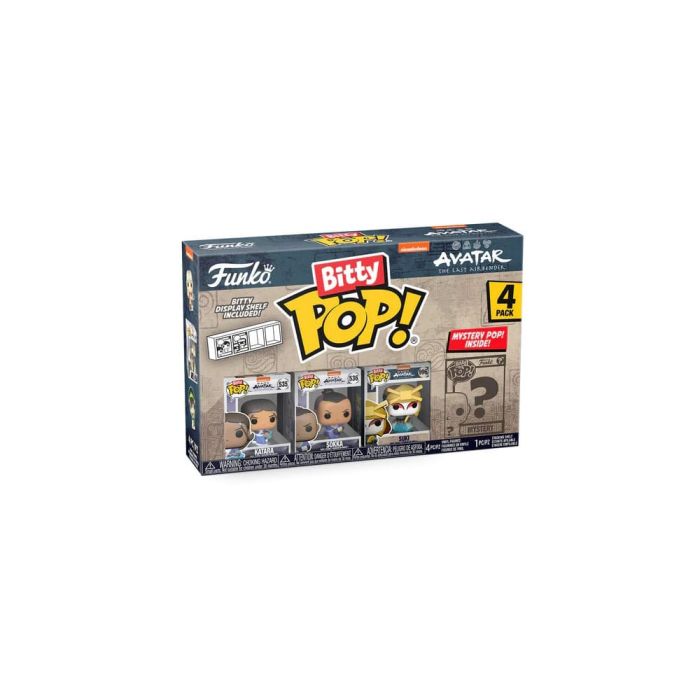 Katara, Sokka, Suki and mystery chase - Funko Bitty Pop! - Avatar the Last Airbender