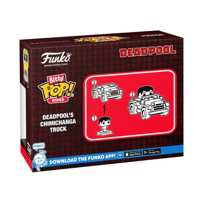 Deadpool with Chimichanga Truck - Funko Bitty Pop! Ride - Deadpool