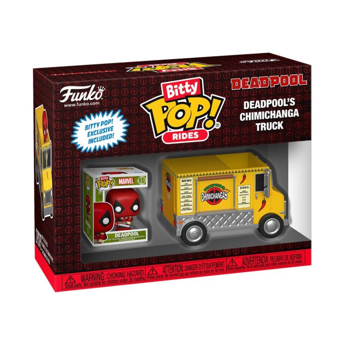 Deadpool with Chimichanga Truck - Funko Bitty Pop! Ride - Deadpool