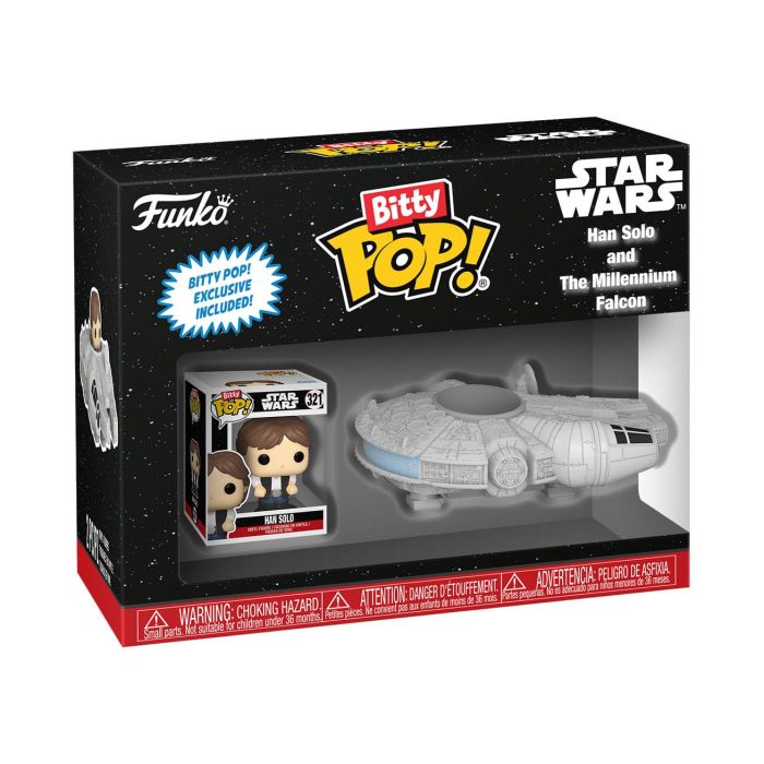 Han Solo with Milennium Falcon - Funko Bitty Pop! Ride - Star Wars