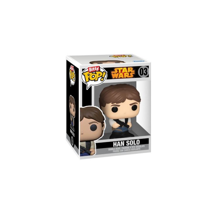 Han Solo, Chewbacca, Greedo and mystery chase - Funko Bitty Pop! - Star Wars