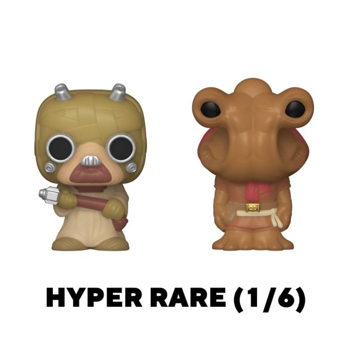 Han Solo, Chewbacca, Greedo and mystery chase - Funko Bitty Pop! - Star Wars