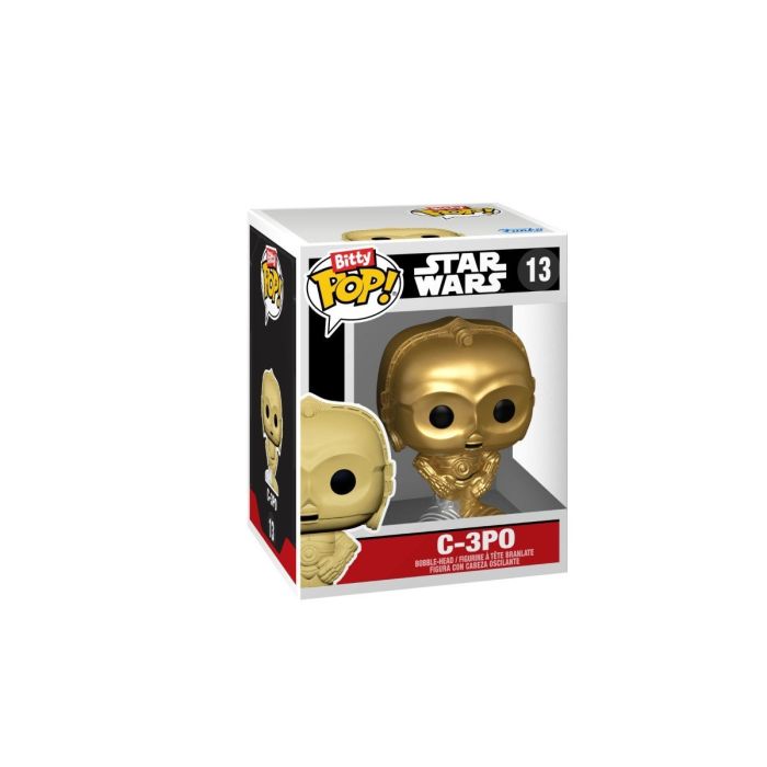 Princess Leia, C-3PO, R2-D2 and mystery chase - Funko Bitty Pop! - Star Wars