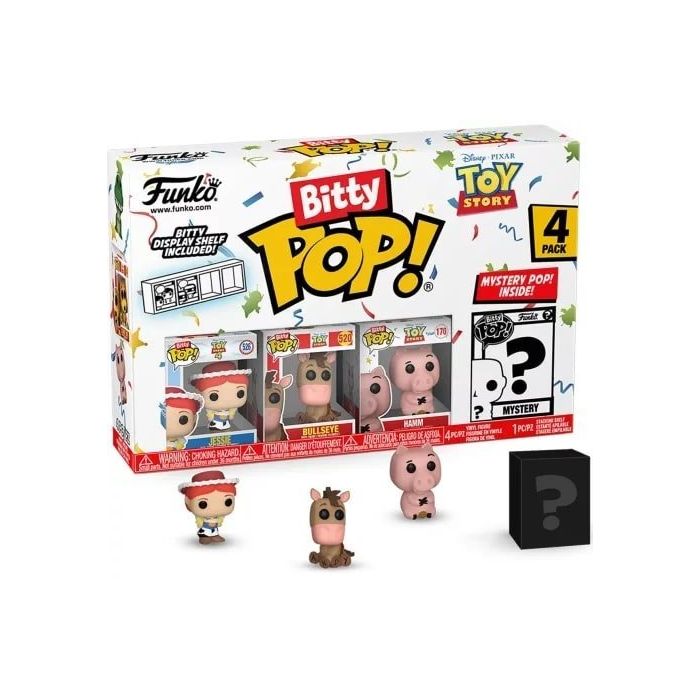 Jessie, Bulsseye, Hamm and mystery chase - Funko Bitty Pop! - Toy Story