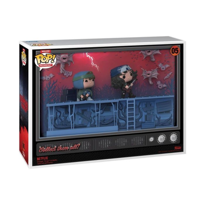 Dustin / Eddie / Demobats - Funko Pop! Moments Deluxe - Stranger Things