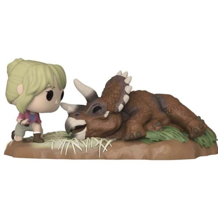 Dr. Sattler & Triceratops - Funko Movie Moment - Jurassic Park