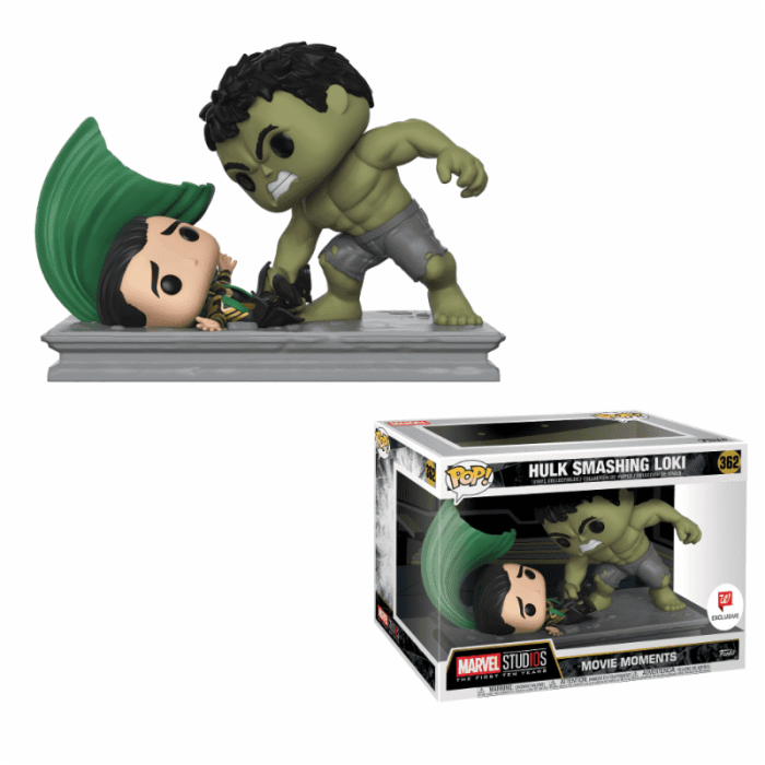 Funko Movie Moments Marvel: Hulk Smashing Loki Limited Edition