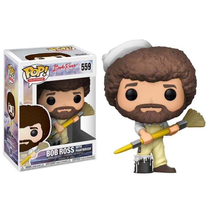 Funko Pop! TV: The Joy of Painting - Bob Ross in Overalls